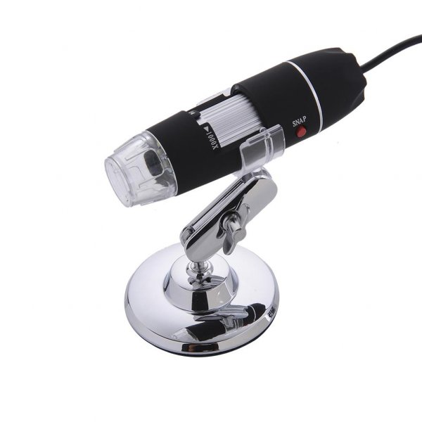 LED Digital Microscope USB Endoscope Camera Microscopio Magnifier 1600X,  1000X, 500X Electronic Stereo Desk Loupe Microopes T200521 From Xue08,  $14.73